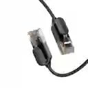 Cable Internet Chapado En Oro Slim Cat 6a Gigabit 10 Metros