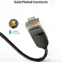 Cable Internet Chapado En Oro Slim Cat 6a Gigabit 10 Metros