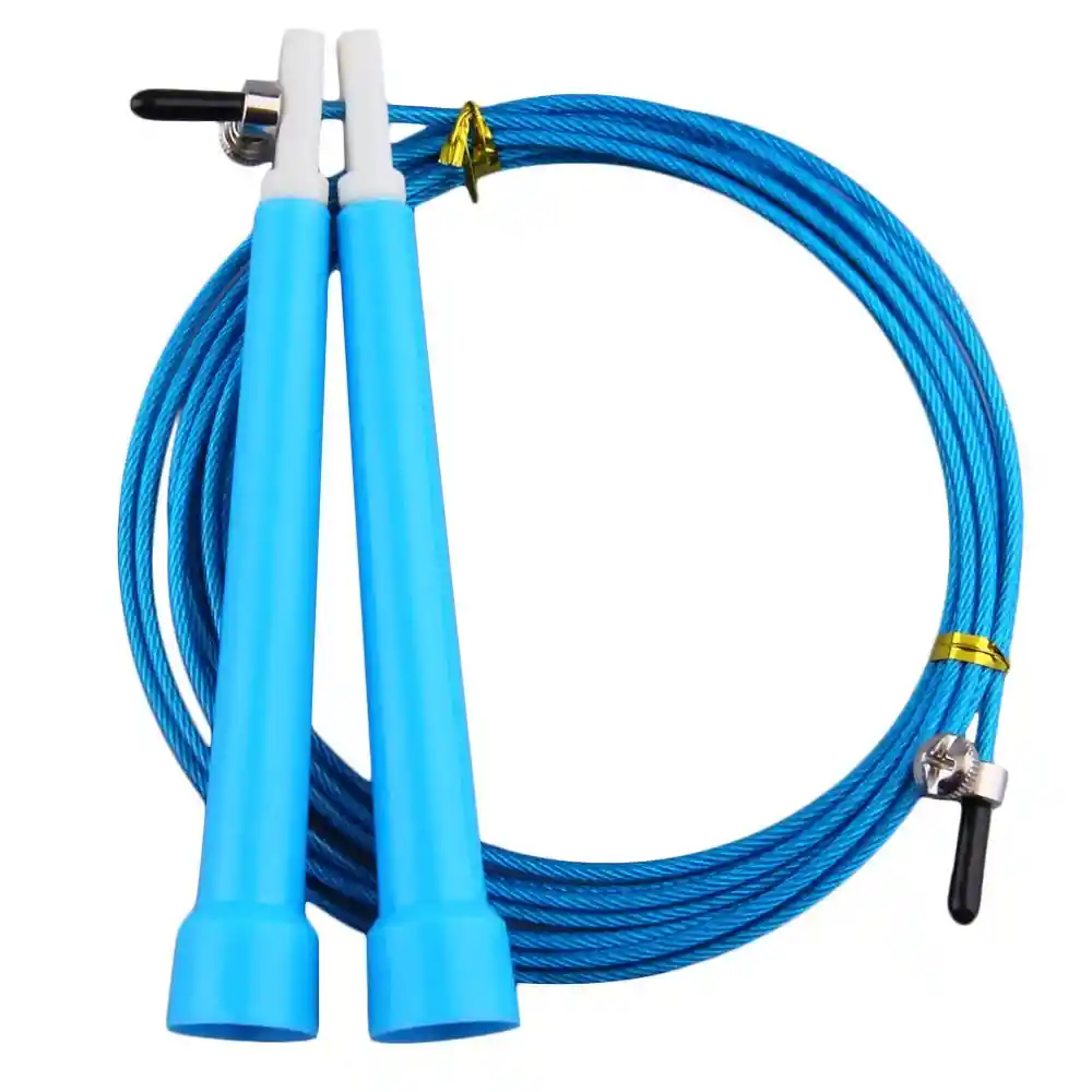 Lazo Cuerda Para Saltar Gtechz Velocidad Crossfit Guaya - Azul