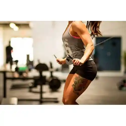 Lazo Cuerda Para Saltar Gtechz Velocidad Crossfit Guaya - Rojo