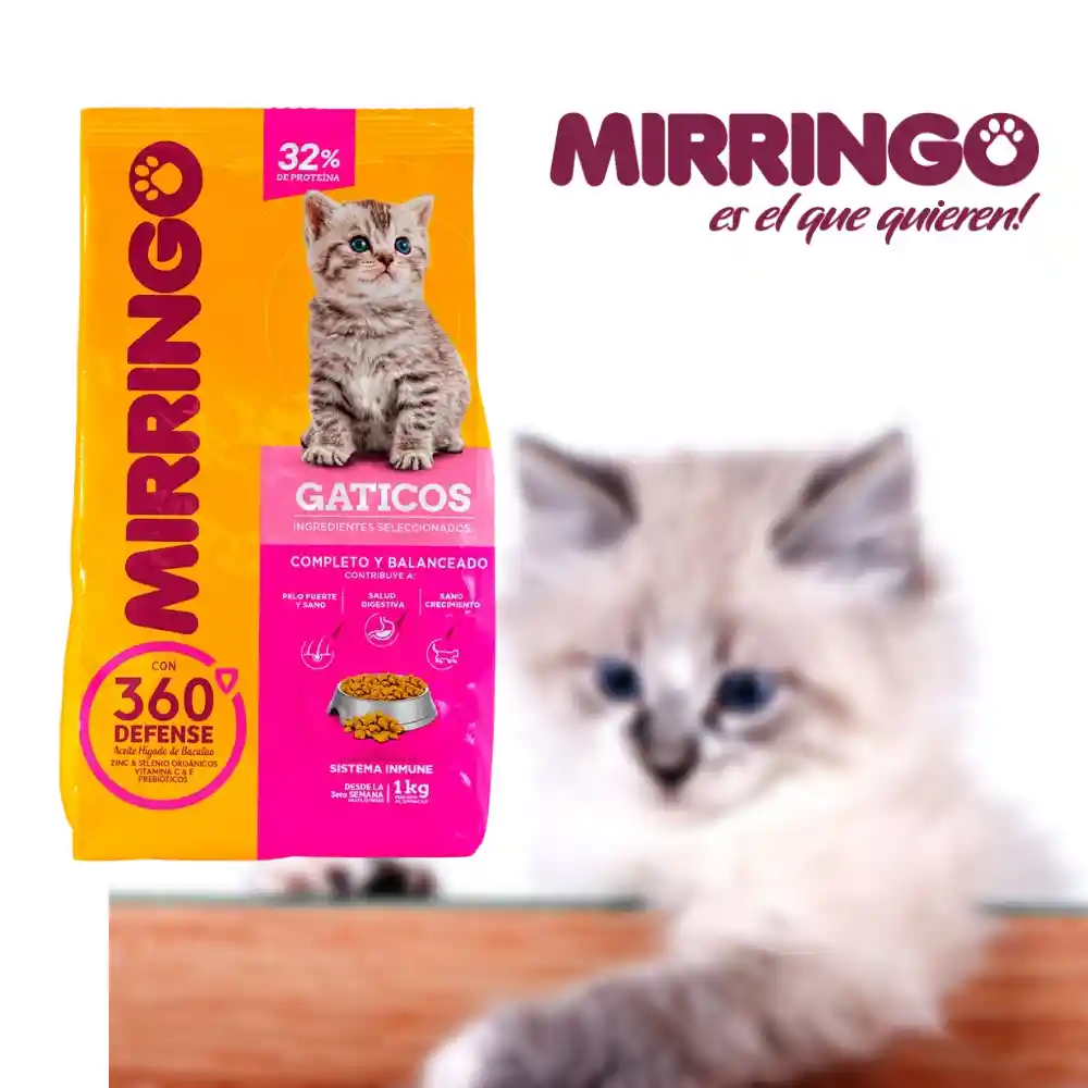 Mirringo Gatitos 1Kg