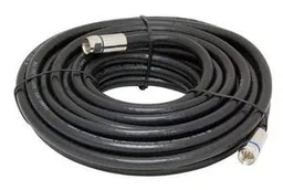 Cable Coaxial Rg6 Por 3 Metros Con Terminales