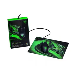 Razer Combo Gamer Mouse Abyssus Lite+Mouse Pad Goliathus Mobile