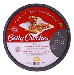 Base Bandeja Metalica Hornear Cocinar Pizza Betty Crocker 1a