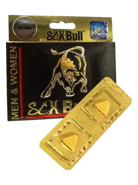 Viagra x2 Scx Bull  Potenciador Masculino