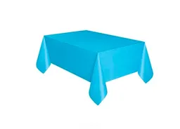 Mantel Plastico Azul Claro