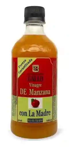 1 Vinagre Gallo Cidra Manzana Organico Con La Madre 500ml