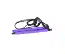 Kit Barra Pilates Portátil Con Bandas Elásticas Fitness Yoga - Morado