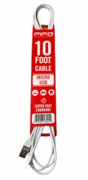 Cable Fifo Micro USB de 300 cm Carga Rapida