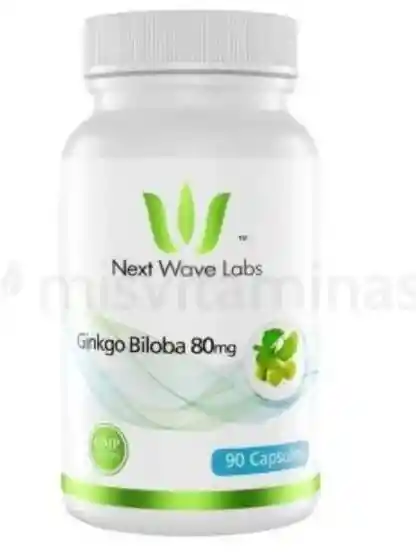 Ginkgo Biloba 80 mg Next Wave Labs