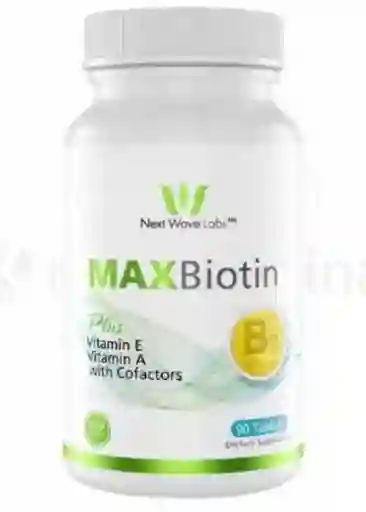 Biotin Maxplus Next Wave Labs 90 Tabletas