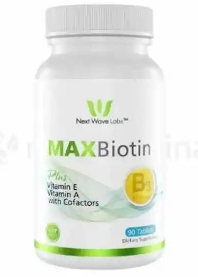 Biotin Maxplus Next Wave Labs 90 Tabletas