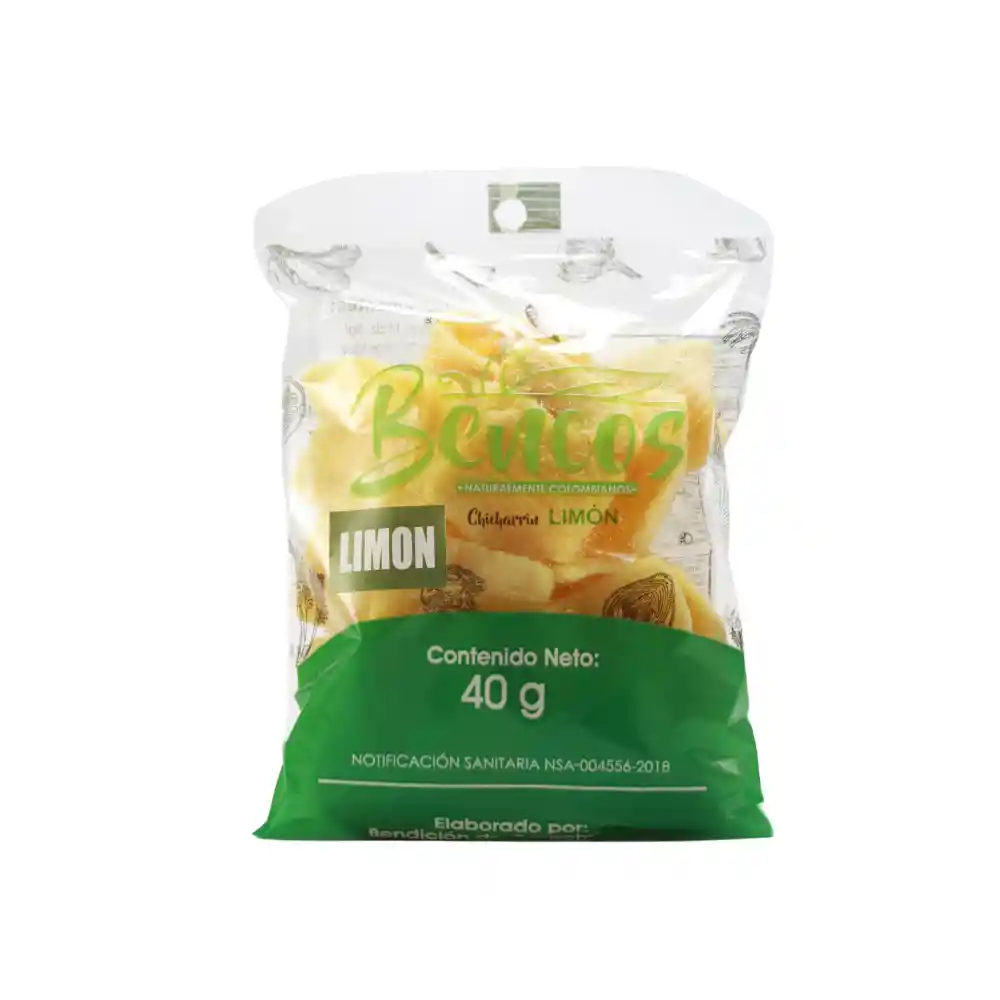 Chicharrin limón x40gr