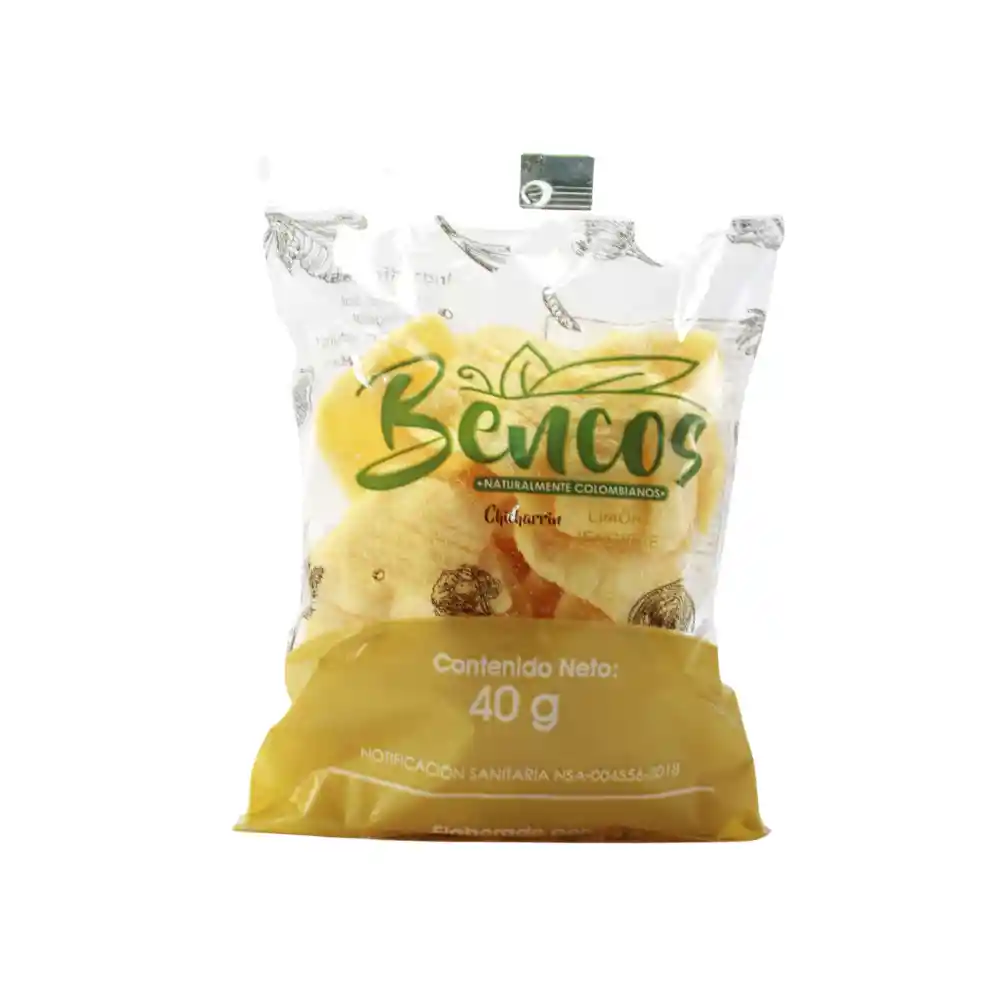 Chicharrin limón jenjibre x40gr 