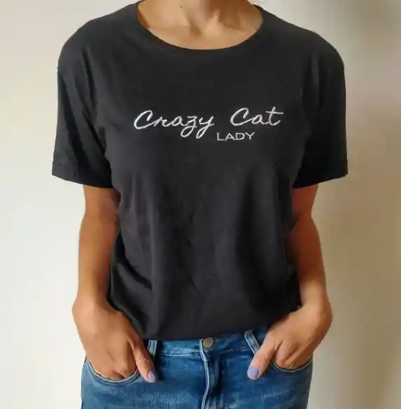 Camiseta Crazy Cat Lady