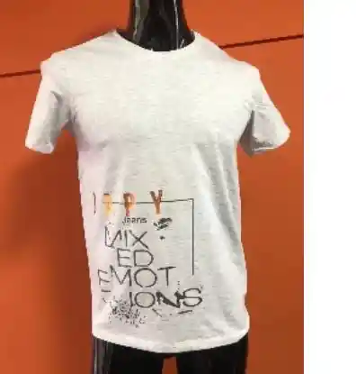 CAMISETA JAPY NUEVA COLECCIÓN COLOR GRIS JASPE TALLA S