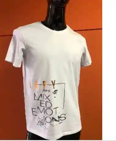 CAMISETA JAPY NUEVA COLECCIÓN COLOR BLANCO TALLA M	