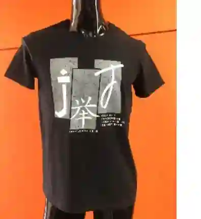 CAMISETA JAPY NUEVA COLECCIÓN COLOR NEGRO TALLA M
