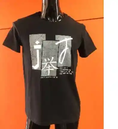 CAMISETA JAPY NUEVA COLECCIÓN COLOR NEGRO TALLA M