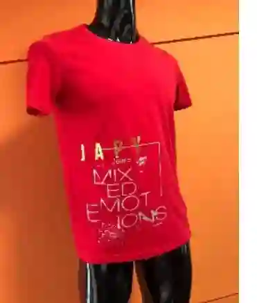 CAMISETA JAPY NUEVA COLECCIÓN COLO ROJO TALLA M	