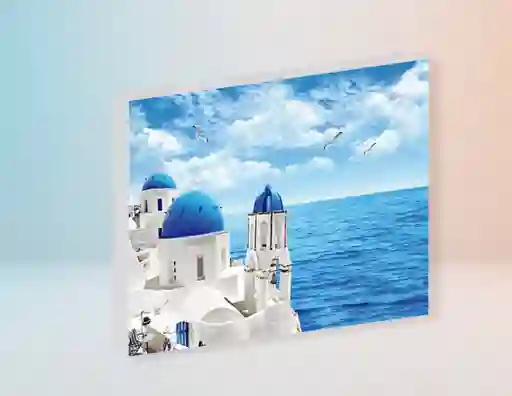 Santorini - Kit de Pinturas por Números