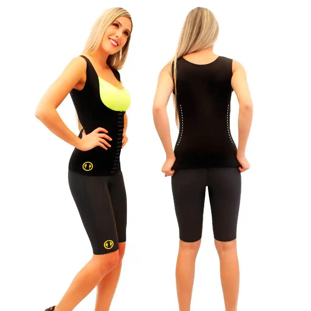 Fajas Chaleco Térmico Para Mujer – Reductor de abdomen – fajas canela –TALLA  XL