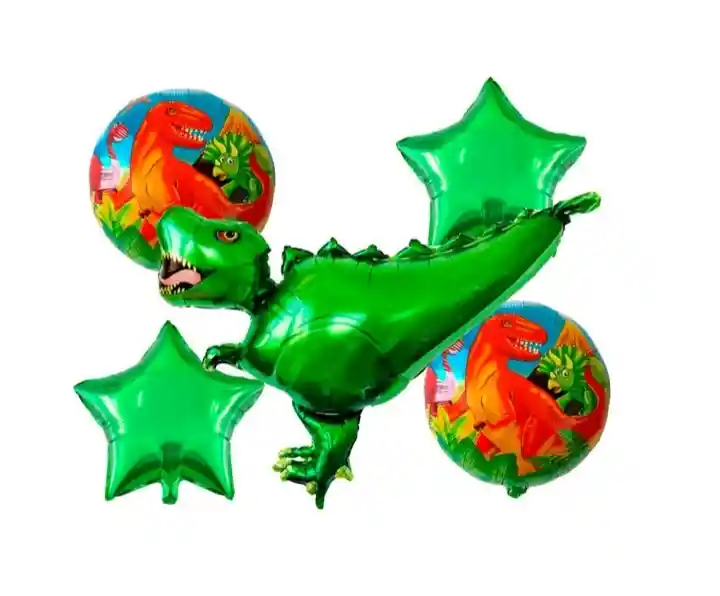 Kit globos Dinosaurio 