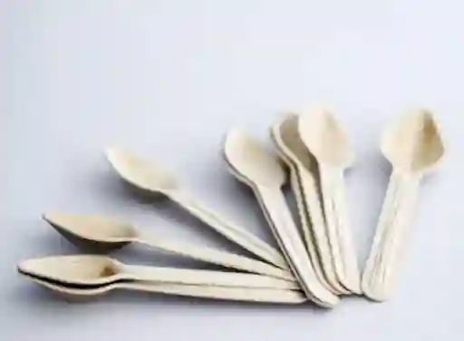 Cucharas Desechables Compostables (10 Unidades)