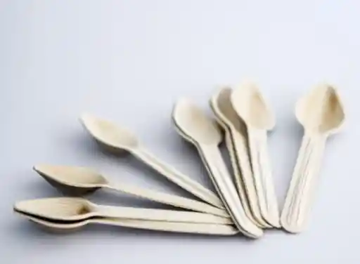 Cucharas Desechables Compostables (10 Unidades)