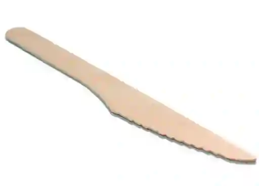 Cuchillos Desechables En Madera (10 Unidades)