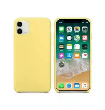 Claro Silicone Case Amarillo Para El Iphone 11