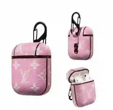 Airpods Louis Vuitton Pink Case