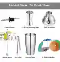 Kit Bartender Barman Pro Set Coctelera Cocktail Shaker Bar