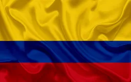 Bandera De Colombia Seda 110mtr X1.50mtr Exterior Grande