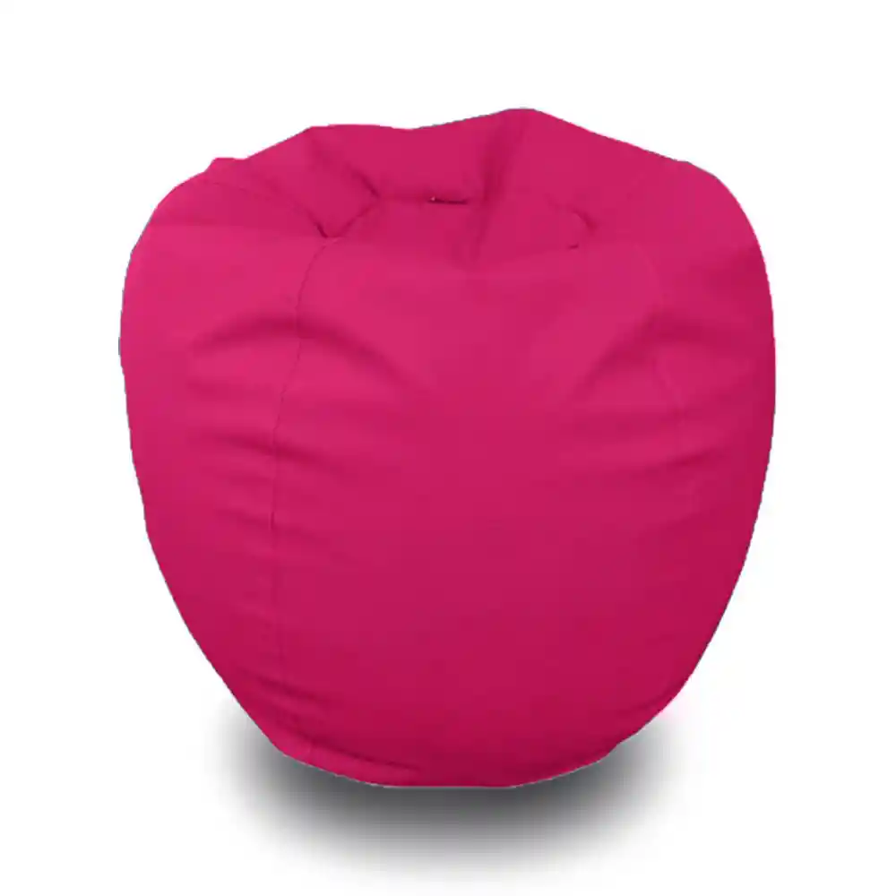 Silla Puff Bubble En Lona Talla M - Fucsia