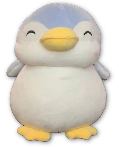 Peluche Pinguino Azul Ojitos 38CM