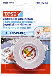 Tesa Cinta Doble Faz Transparente