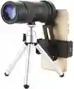 Telescopio Monocular Celular Zoom 10-300x 40mm + Tripode 4k