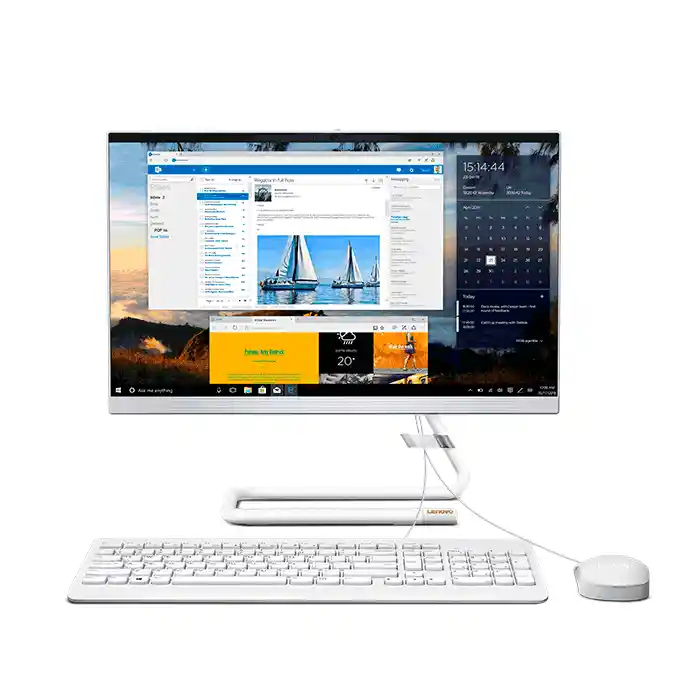  Pc All In One Lenovo A340 Amd A9945 21.5 