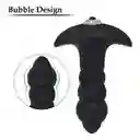 Plug Anal Vibrador Bubble Shande