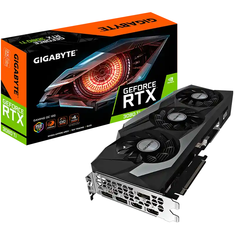 Gigabyte Tarjeta De Vídeo Geforce Rtx 3080 Ti Gaming Oc 12Gb