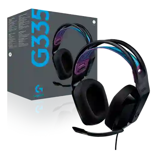 Logitech Diadema Gamer G335 Negro