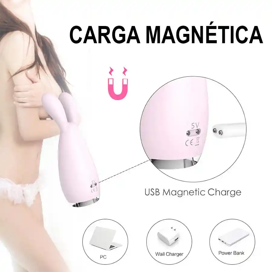 Reba Conejo Vibrador Recargable Shande