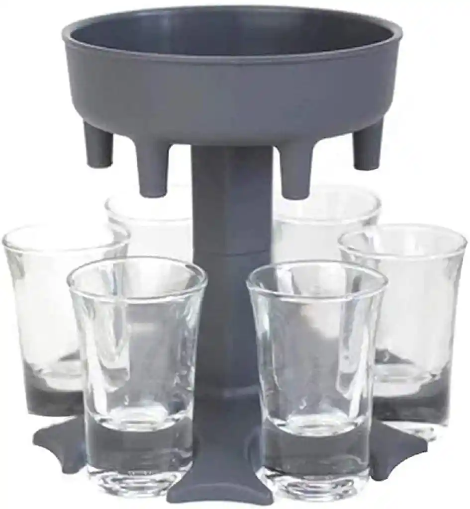 6 Ways Shot Glass Dispenser Dispensador De Licor