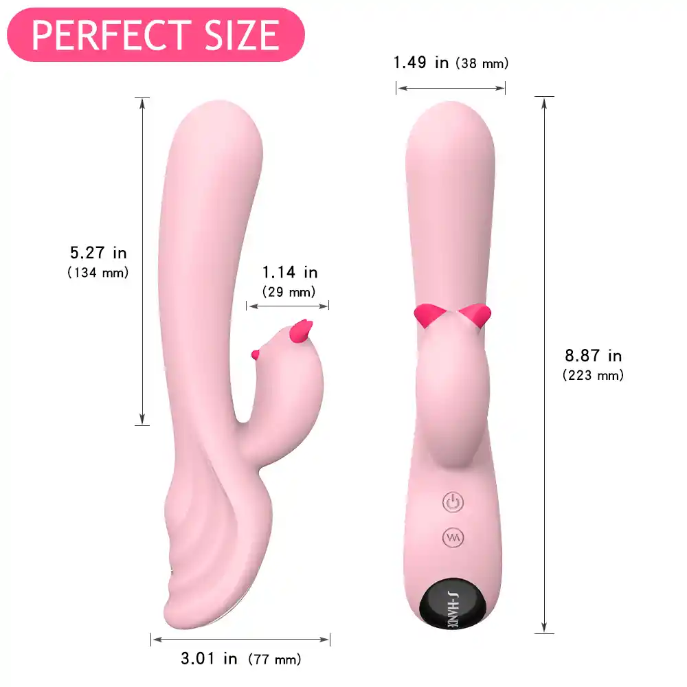 Vibrador Doble Motor Plume Shande