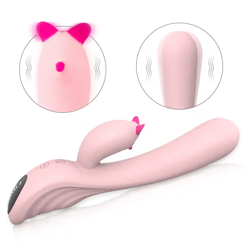 Vibrador Doble Motor Plume Shande