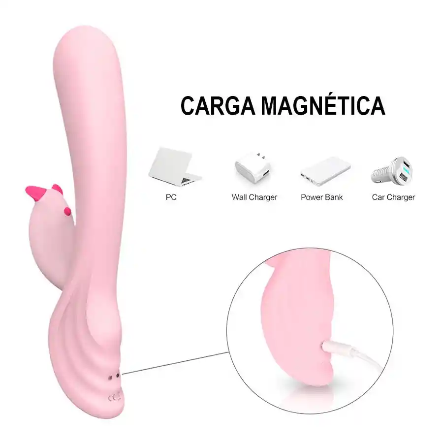 Vibrador Doble Motor Plume Shande