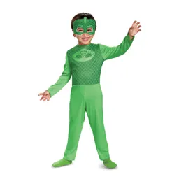 Disfraz Gekko Original Pj Masks Heroes En Pijama (Talla 3-4)