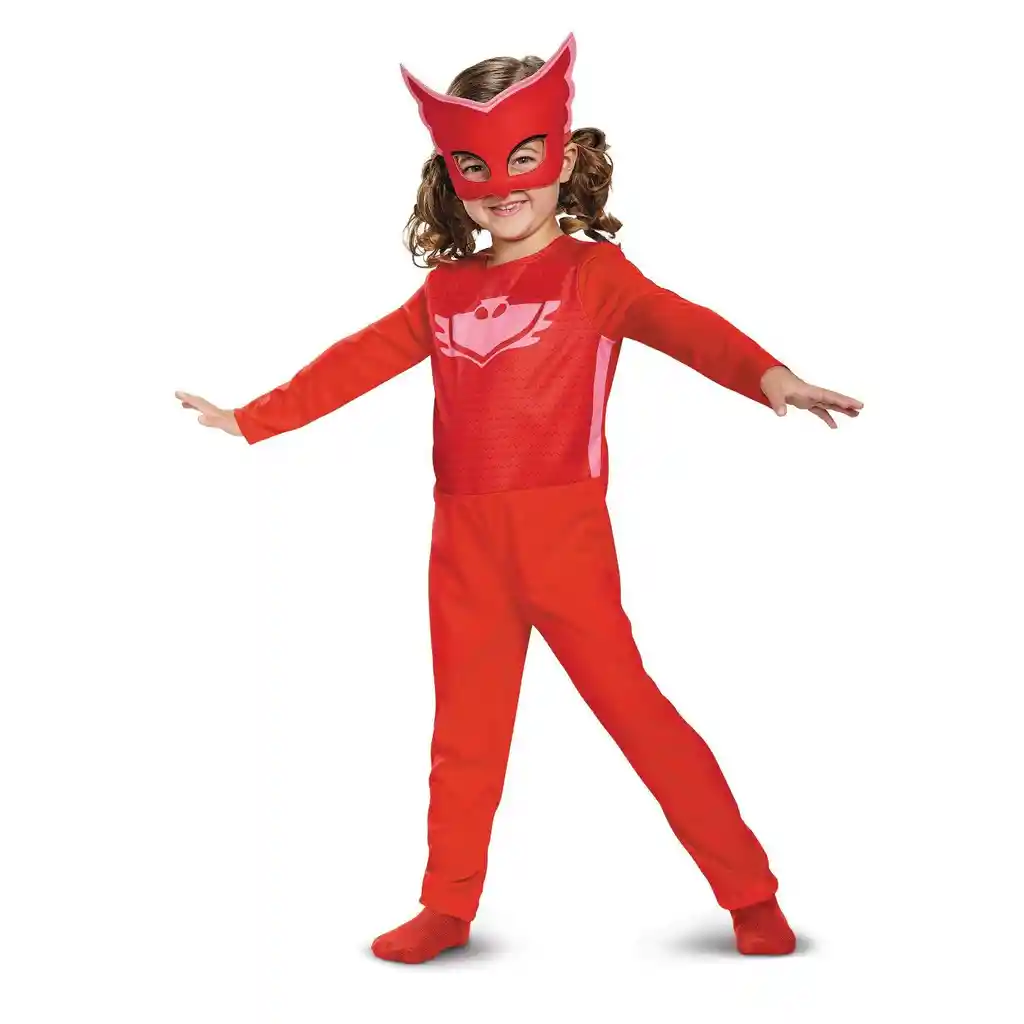 Disfraz Owlette Original Pj Masks Heroes En Pijama M (3T-4T)