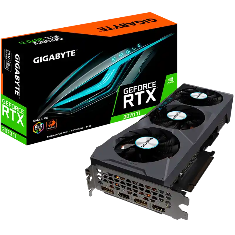 Gigabyte Tarjeta De Vídeo Geforce Rtx 3070 Ti Eagle 8Gb